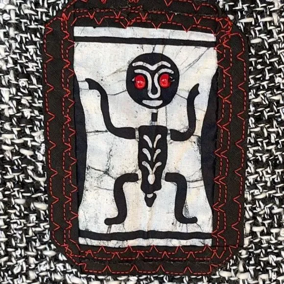 Judi Gaston Hand Woven Contemporary Fibers Fabric Art Skirt & Blazer Set - Picture 10 of 16